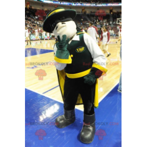 Zorro vigilante masked man mascot - Redbrokoly.com