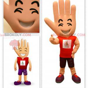 Grote gigantische handmascotte-aanhanger - Redbrokoly.com