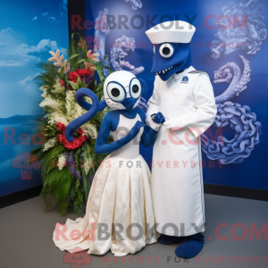 Navy Hydra maskot kostume...