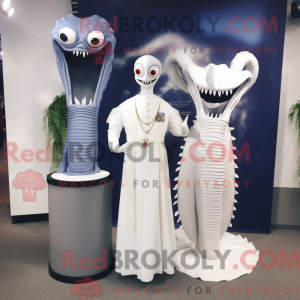 Navy Hydra mascot costume...