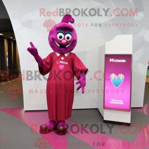 Postava maskota Magenta...