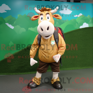 Figura de máscara de vaca...