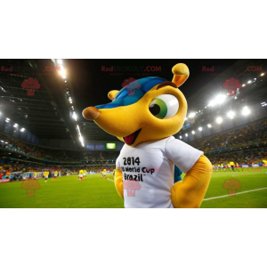 Famous Fuleco mascot of the 2014 World Cup - Redbrokoly.com