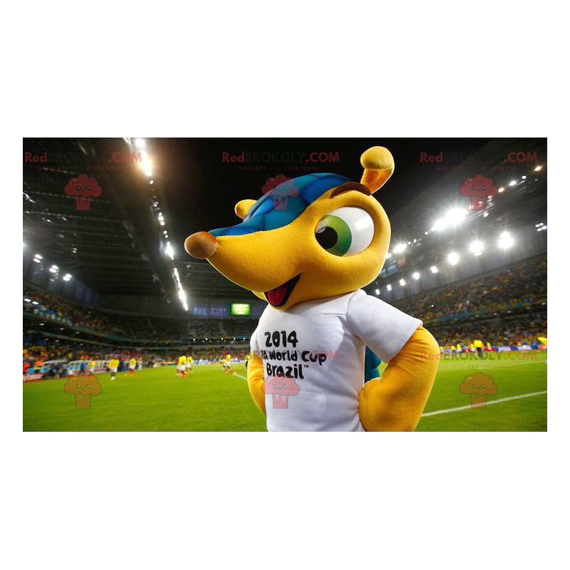 Berühmtes Fuleco-Maskottchen der Weltmeisterschaft 2014 -