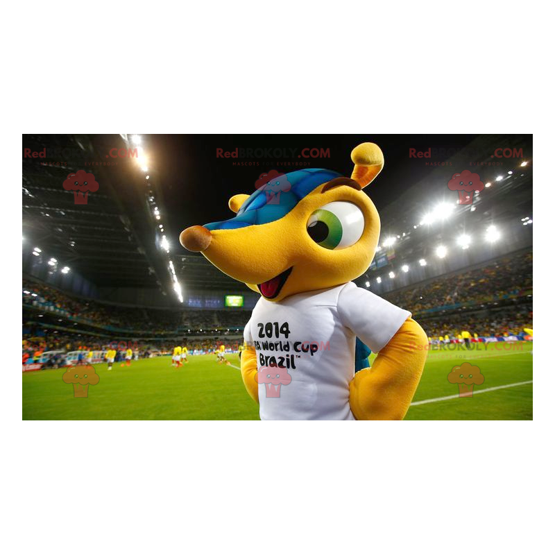 Famosa mascote do Fuleco da Copa do Mundo de 2014 -