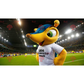 Berühmtes Fuleco-Maskottchen der Weltmeisterschaft 2014 -
