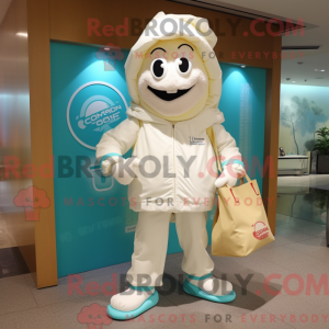 Maskotdraktfigure Cream...
