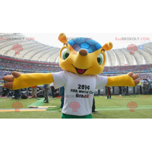 Famous Fuleco mascot of the 2014 World Cup - Redbrokoly.com