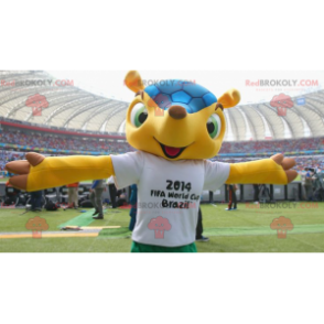 Berühmtes Fuleco-Maskottchen der Weltmeisterschaft 2014 -