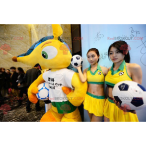 Famosa mascota Fuleco de la Copa del Mundo de 2014 -