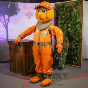 Personaggio mascotte Orange...