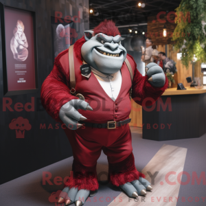 Maskotka Maroon Ogre z...
