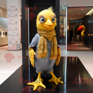 Maskottchenkostüm Gold...