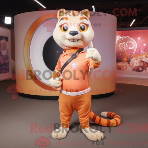 Maskotka Peach Mongoose w...