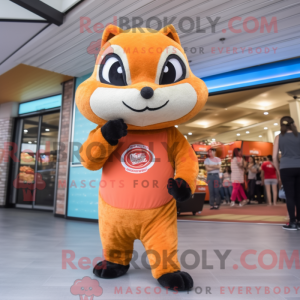 Peach Mongoose Maskottchen...