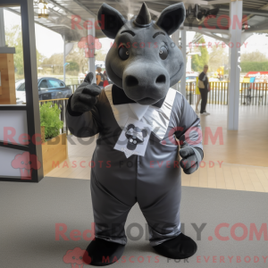 Black Rhinoceros mascot...
