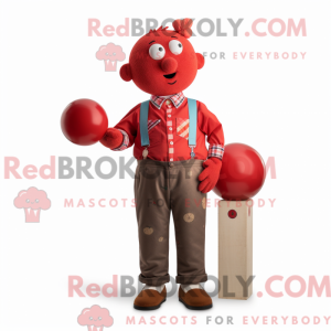 Personnage mascotte de Red...