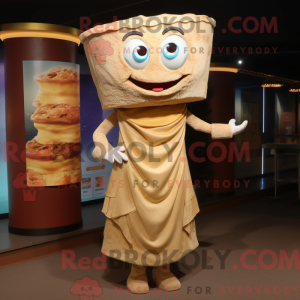 Tan Lasagne maskot...