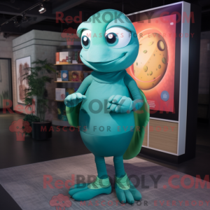 Disfraz de mascota Teal...