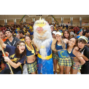 Triton mascotte uit de tekenfilm De kleine zeemeermin -