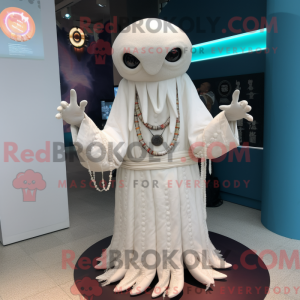 Costume mascotte de Kraken...