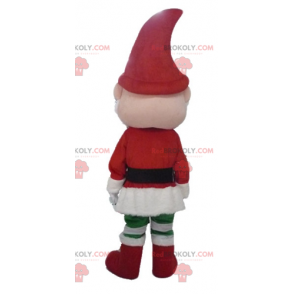 Mascotte du Père-Noël de lutin de Noël - Redbrokoly.com