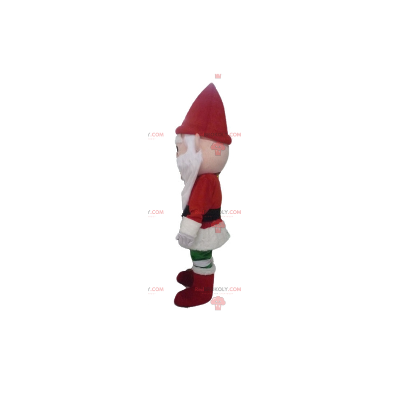 Maskot vánoční skřítek Santa Claus - Redbrokoly.com