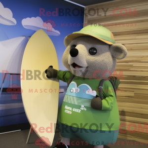 Oliven So maskot kostume...