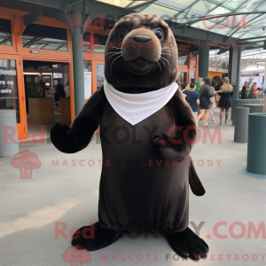 Black Sea Lion maskot...