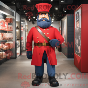 Red Civil War Soldier...