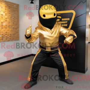 Costume mascotte de Ninja...