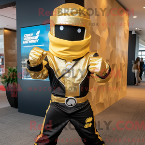 Personaggio mascotte Gold...