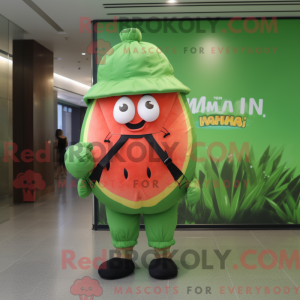 Melon maskot kostyme...