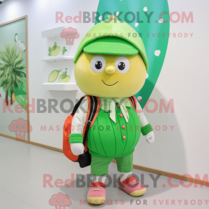 Melonen-Maskottchen-Kostüm...