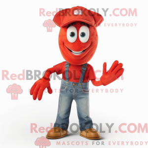 Red Shrimp Scampi mascot...