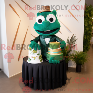 Forest Green Wedding Cake...