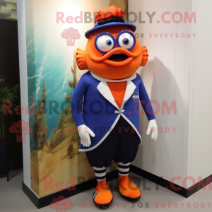 Postava maskota Navy Clown...