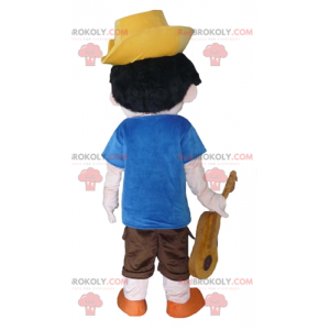 Mascot Pinocchio beroemde stripfiguur - Redbrokoly.com