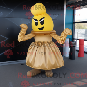 Gold Boxing Glove...