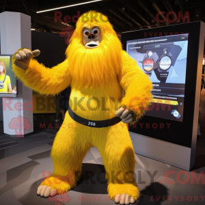 Geel Sasquatch...