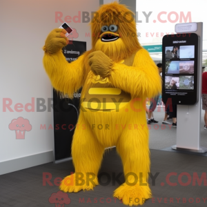 Geel Sasquatch...