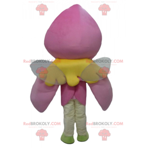 Mascote loira com asas pequenas - Redbrokoly.com