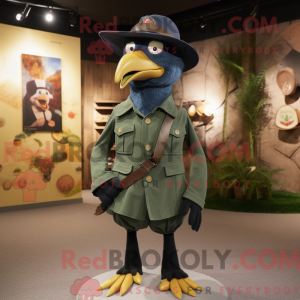 Olive Crow-maskotdraktfigur...