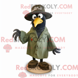Postava maskota Olive Crow...