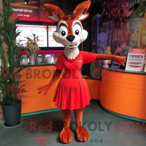 Personaggio mascotte Red...