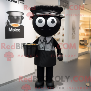 Svart Miso Zupa maskot...