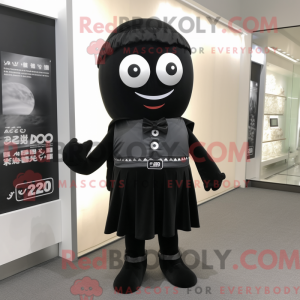 Sort Miso Soup maskot...
