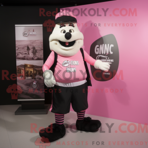 Pink Guinness mascot...