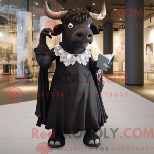 Black Bull-maskotdraktfigur...