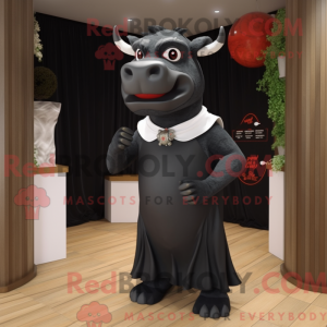 Black Bull-maskotdraktfigur...